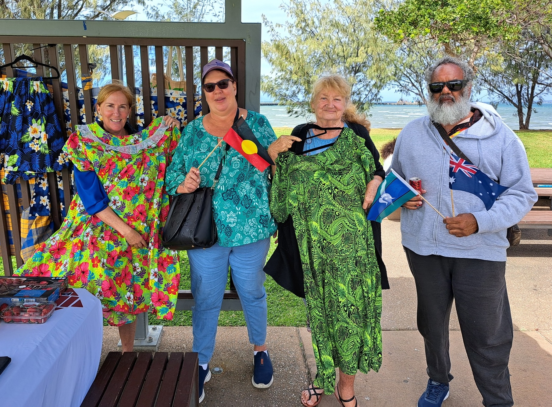 Enjoying NAIDOC on the Bowen Foreshore